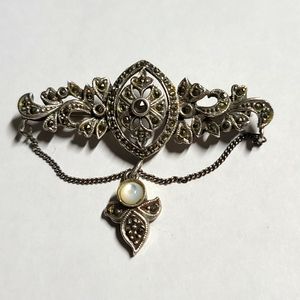 Vintage Brooche of Marcasite